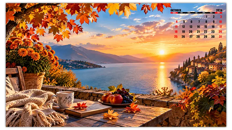Wallpaper Desktop Oktober 2026 Resolusi 1920×1080: Inspirasi Ruang Kerja Anda